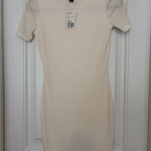 Forever 21 Cream Mini Dress